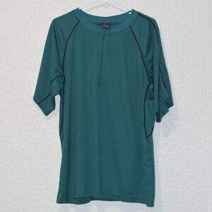 Mens Nashbar Green Athletic Shirt Size XL (100% polyester)